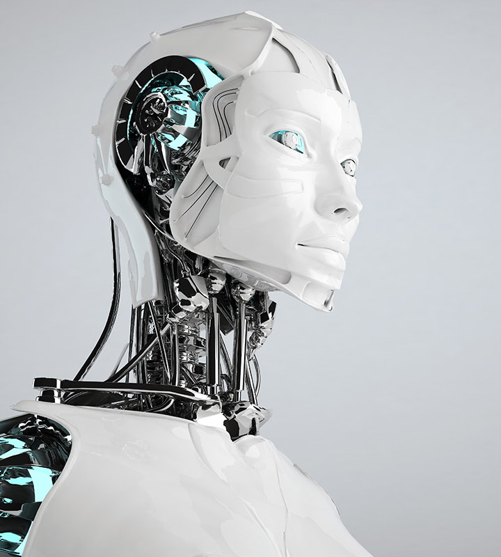 A science fiction robot.